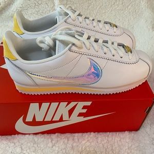 Nike Women Iridescent Holographic Cortez Sneakers